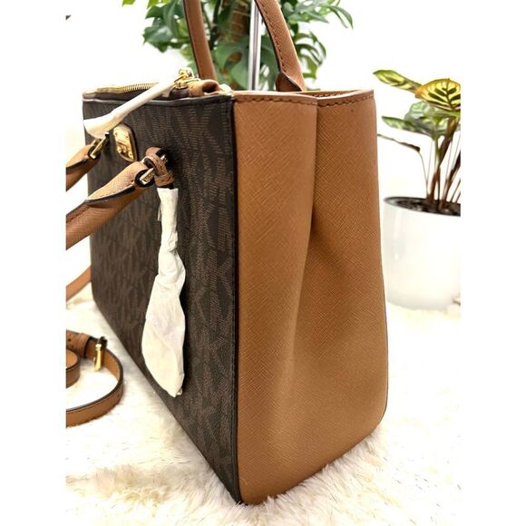 🔥🍀NWT! | Mickael Kors KELLEN Satchel Handbag Msrp:$378.00 - Picture 5 of 8